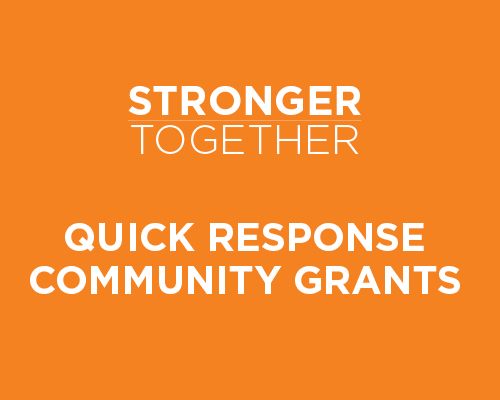 Quick Response Community Grants